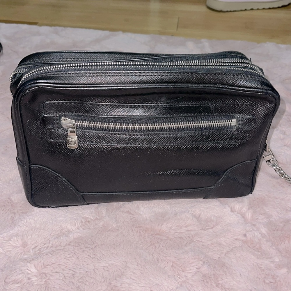 LOUIS VUITTON Taiga Neo Pavel Pouch